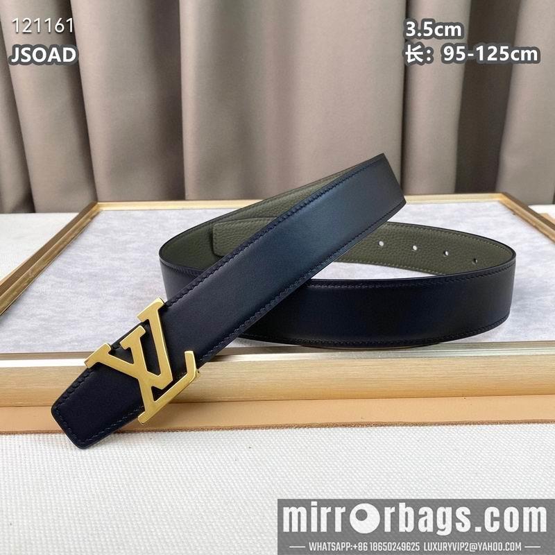 Replica LV belt 35mmX95-125cm 8L17
