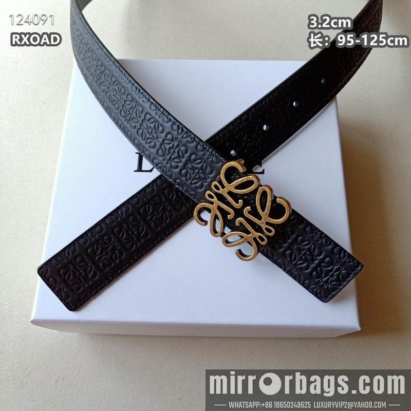 Replica Loewe belt 32mmX95-125cm 8L02