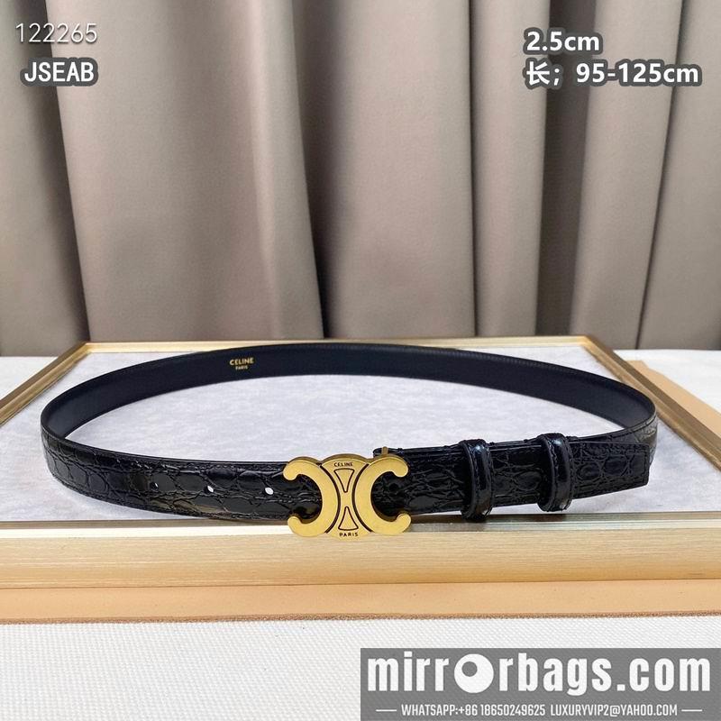 Replica Celine belt 25mmX95-125cm 8L23
