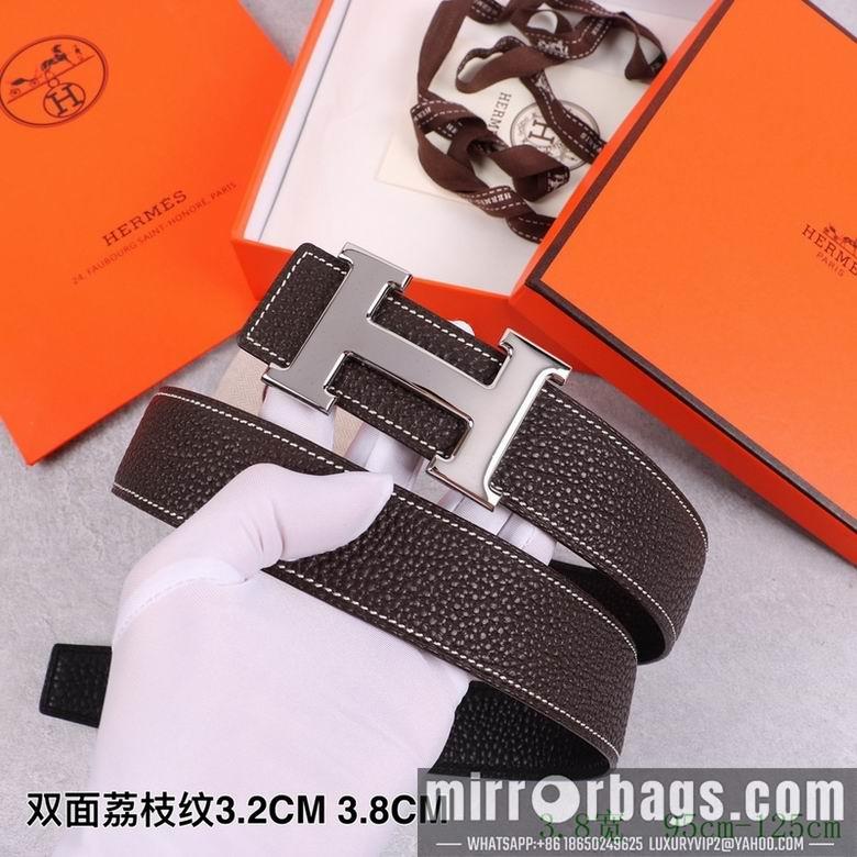 Replica Hermes Belt 38mmX95-125cm 7D86