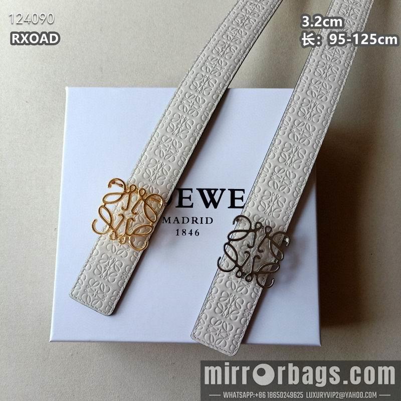 Replica Loewe belt 32mmX95-125cm 8L02