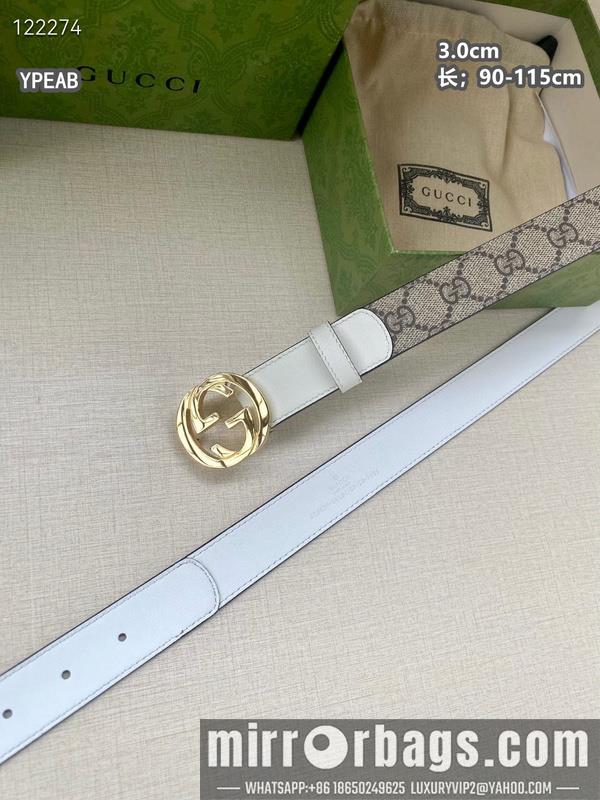 Replica Gucci belt 30mmX90-115cm  8L11