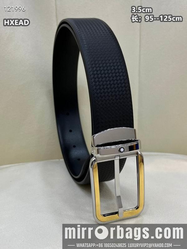 Replica Montblanc belt 35mmX95-125cm 8L04