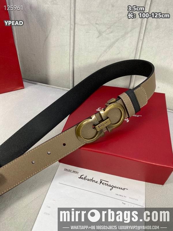 Replica Ferragamo belt 35mmX100-125cm 8L22