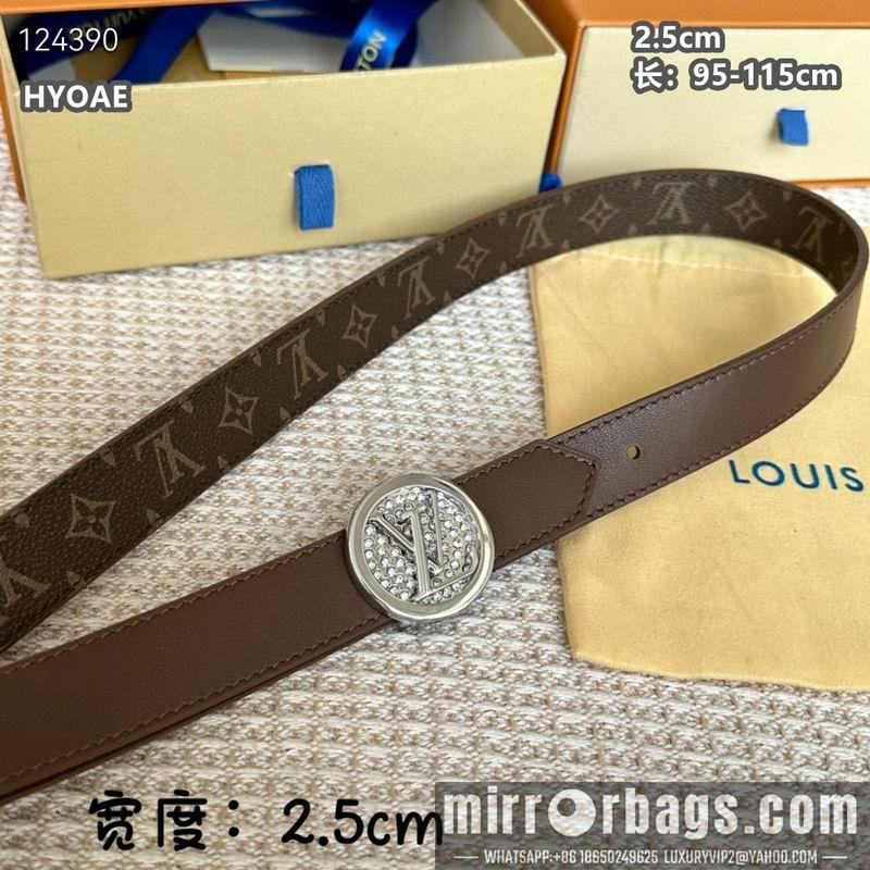 Replica LV belt 25mmX95-115cm 8L13