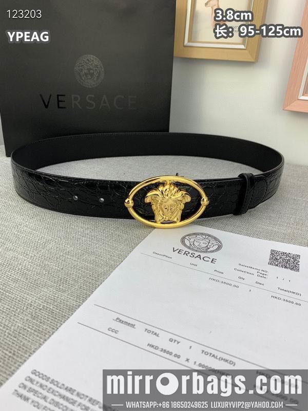 Replica Versace belt 38mmX95-125cm 8L08