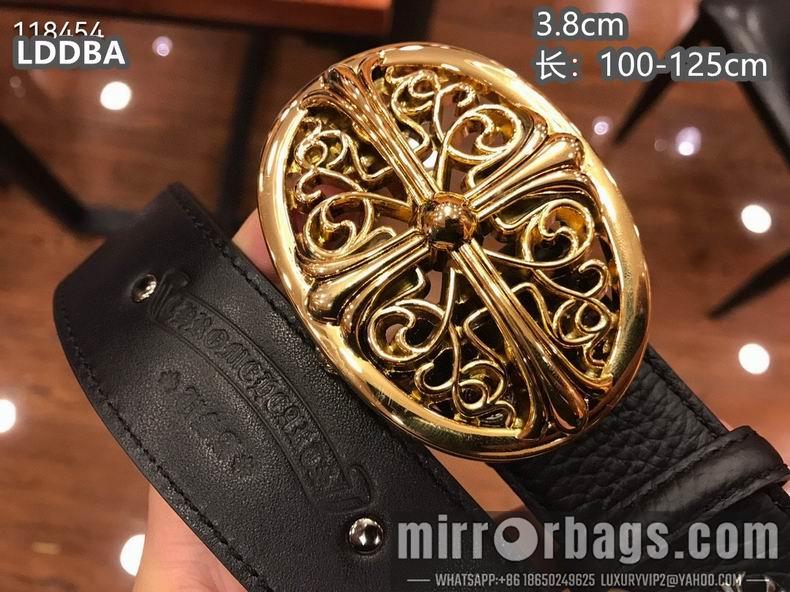 Replica Chrome Hearts belt 38mmX100-125cm 8L05
