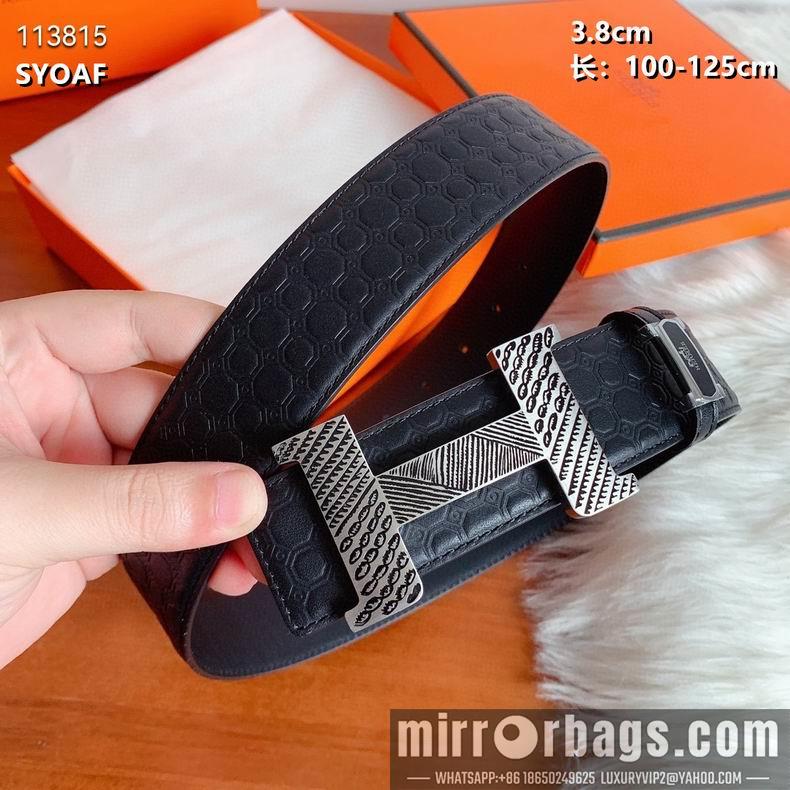 Replica Hermes belt 38mmX100-125cm 8L082510