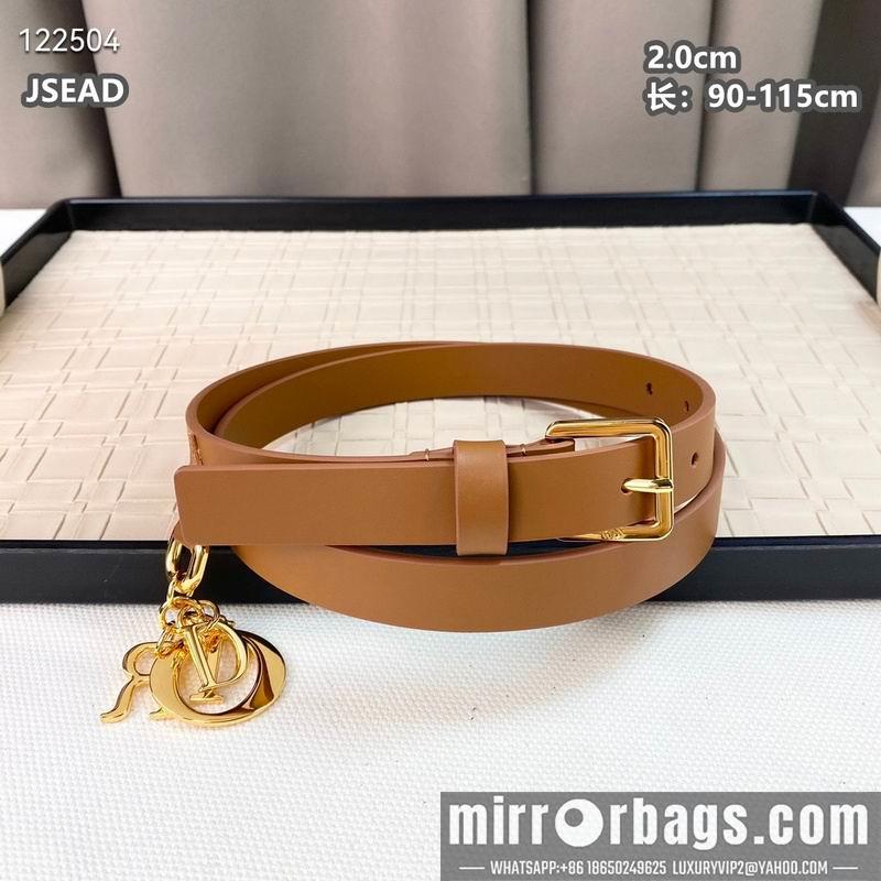 Replica Dior belt 20mmX90-115cm 8L21