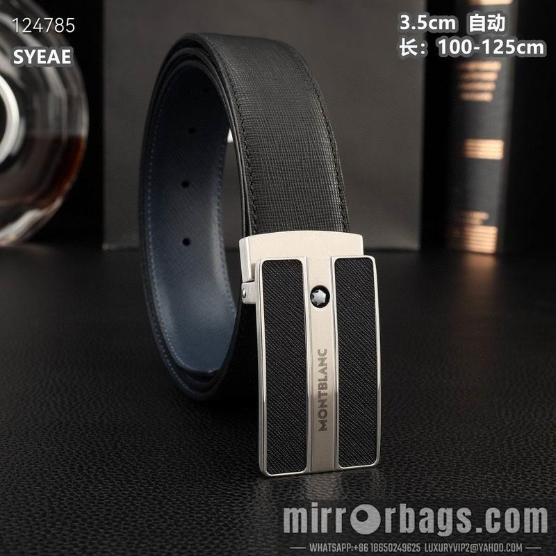 Replica Montlanc belt 35mmX100-125cm 8L29
