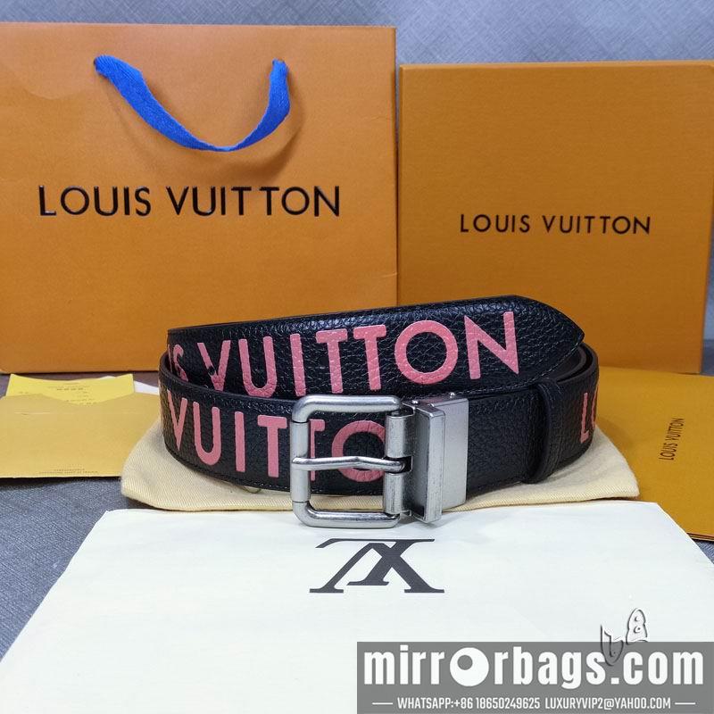 Replica LV belt 35mmX90-125cm lb02