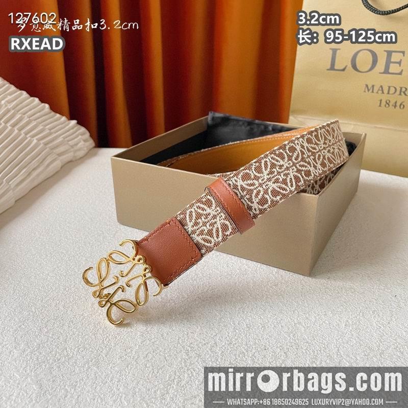 Replica Loewe belt 32mmX95-125cm 8L05