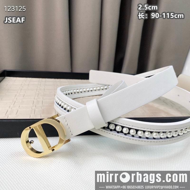Replica Dior belt 25mmX90-115cm 8L03