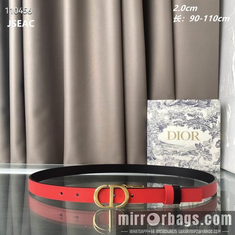 Replica Dior Belt 20mmX90-110cm 8L01