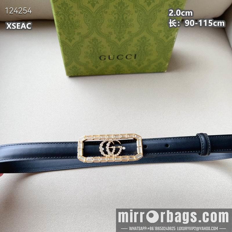 Replica Gucci belt 20mmX90-115cm 8L17