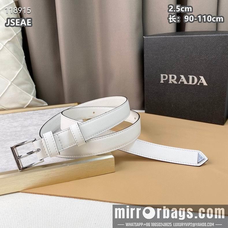 Replica Prada belt 25mmX90-110cm 8L010803