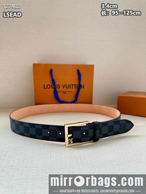 Replica LV belt 34mmX95-125cm 8L32
