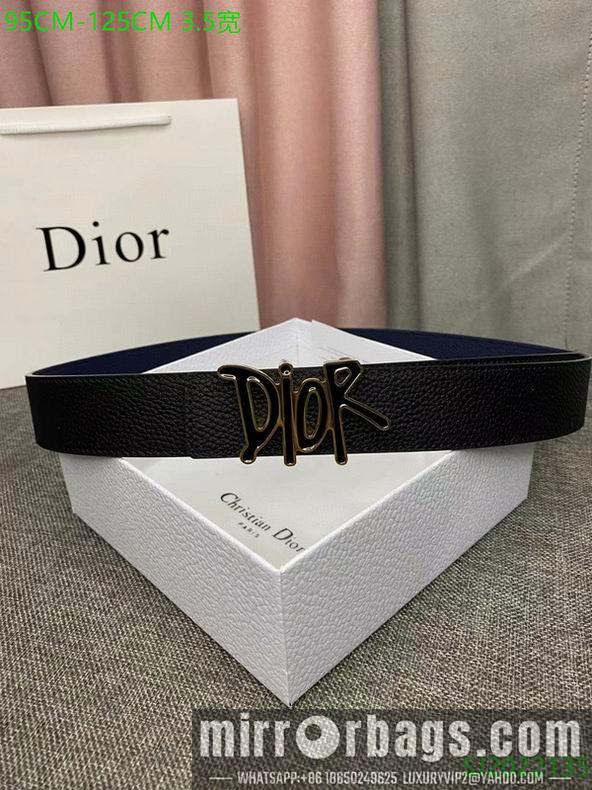 Replica Dior belt 35mmX95-125cm 7D17