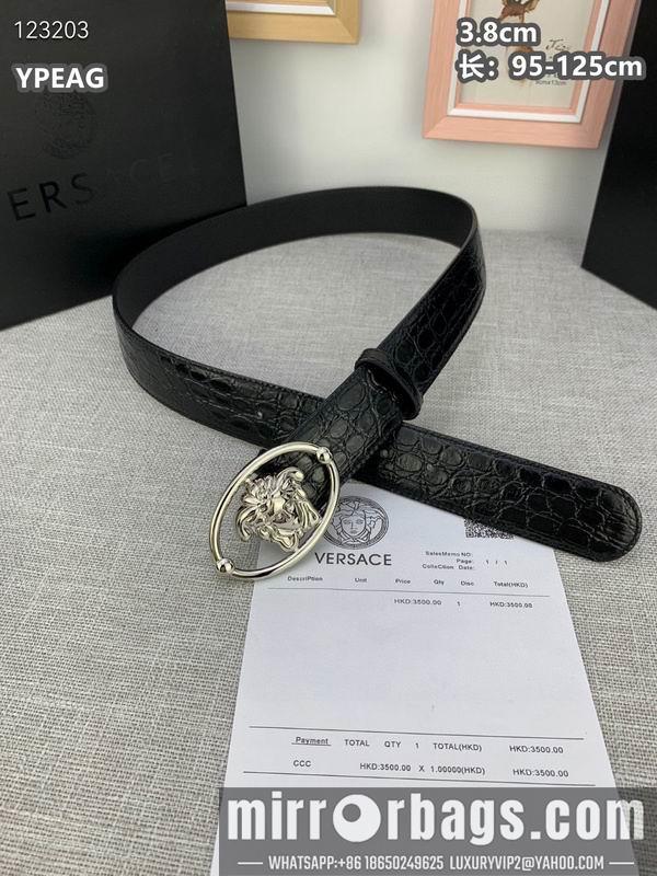 Replica Versace belt 38mmX95-125cm 8L08