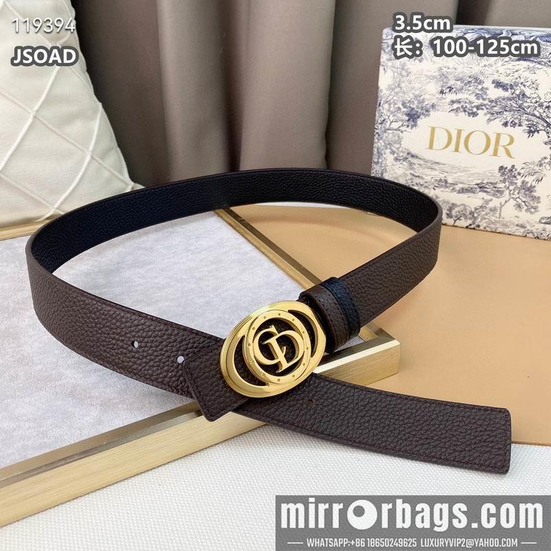 Replica Dior belt 35mmX100-125cm 8L040801
