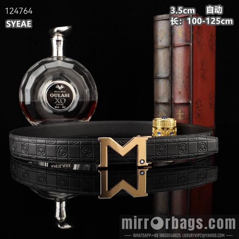 Replica Montlanc belt 35mmX100-125cm 8L40