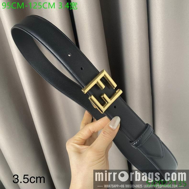 Replica Fendi Belt 34mmX95-125cm 7D05