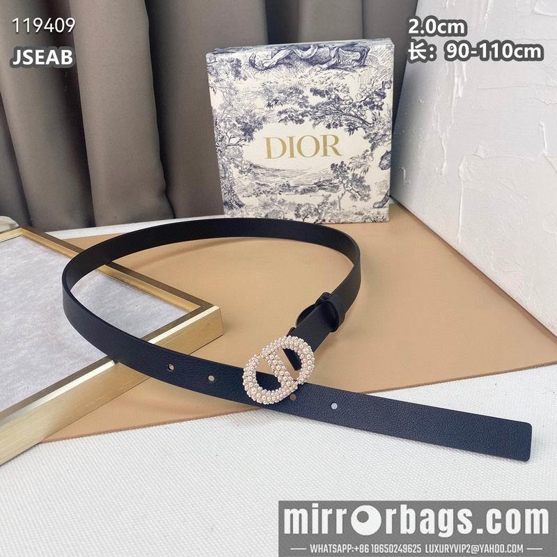 Replica Dior belt 20mmX90-115cm 8L040801