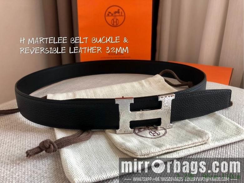 Replica Hermes Belt 32mmX95-110cm 7D22
