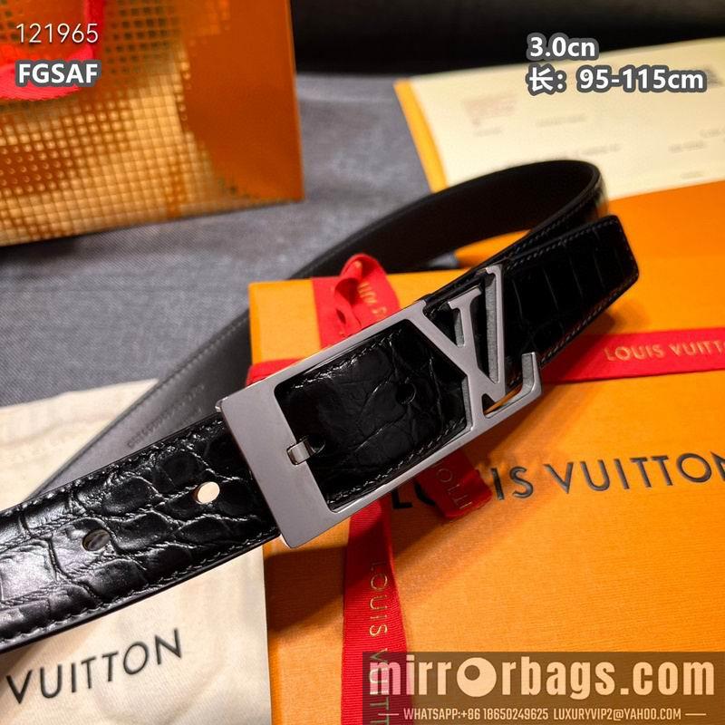 Replica LV belt 30mmX95-115cm 8L25
