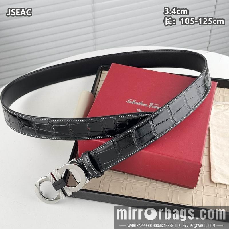 Replica Ferragamo belt 34mmX105-125cm 8L13