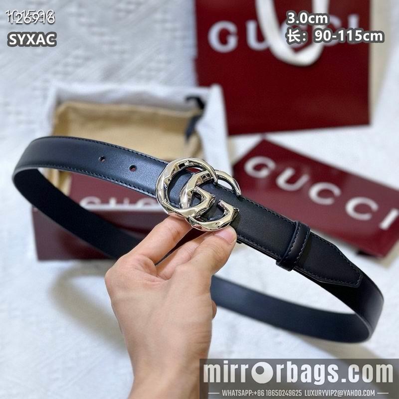 Replica Gucci belt 30mmX90-115cm 8L26