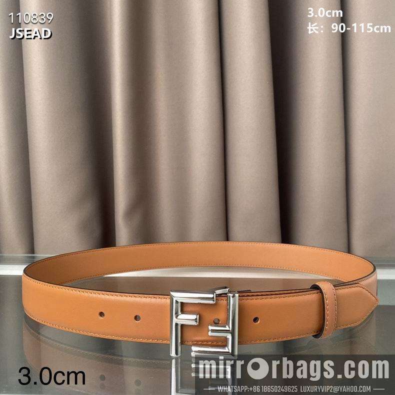 Replica Fendi Belt 30mmX90-115cm 8L01