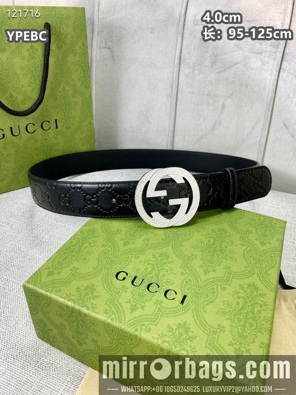 Replica Gucci belt 40mmX95-125cm 8L113