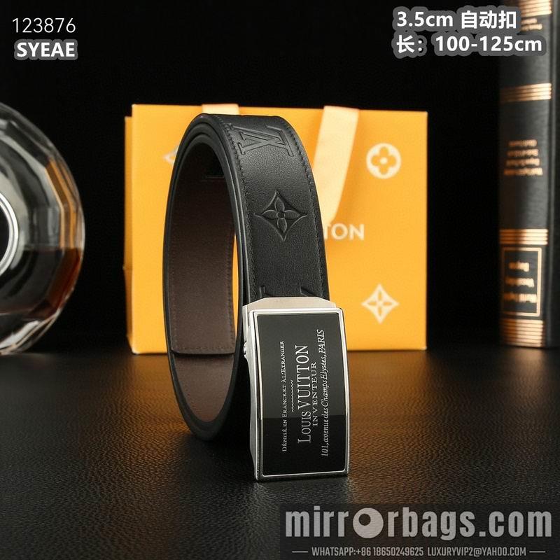 Replica LV belt 35mmX100-125cm 8L48