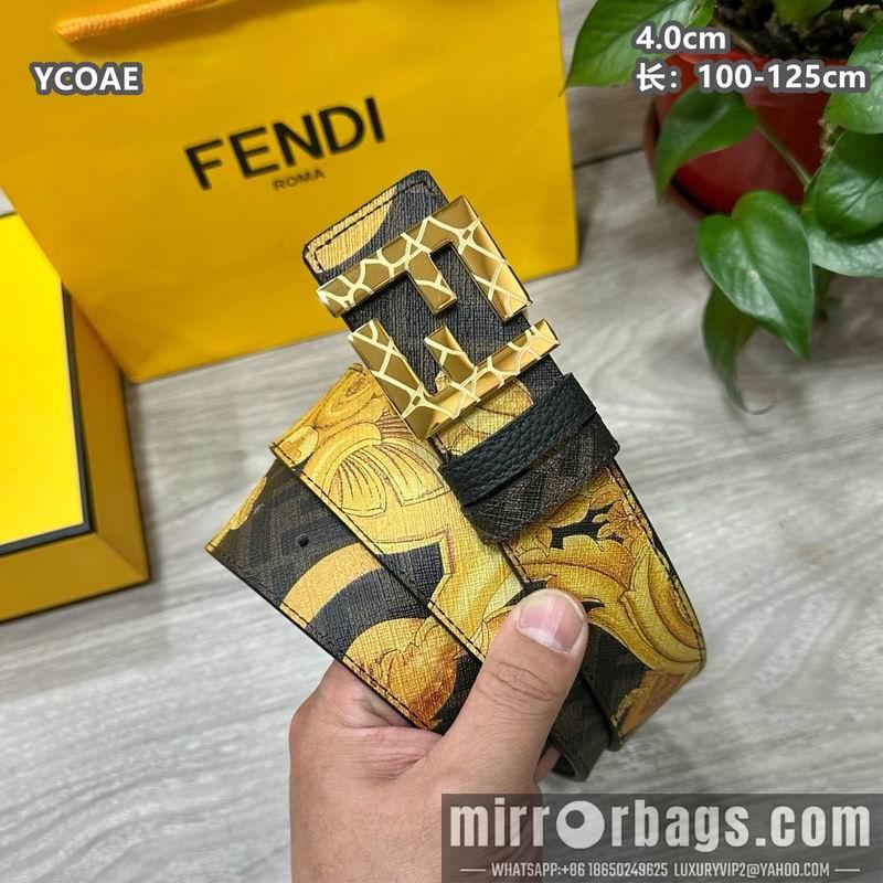 Replica Fendi belt 40mmX100-125cm 8L149