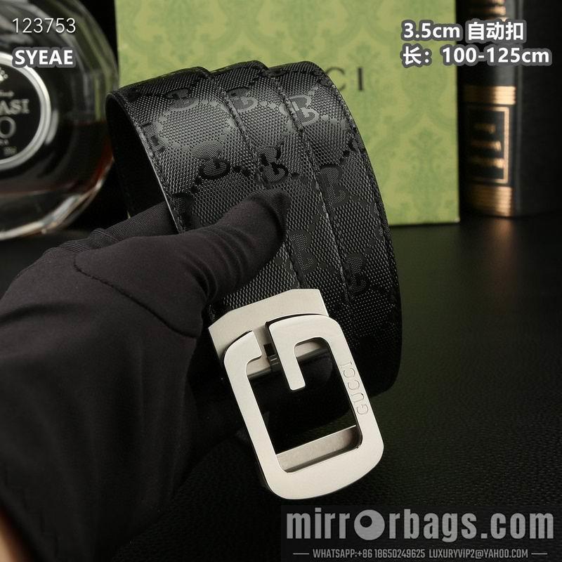 Replica Gucci belt 35mmX100-125cm 8L57
