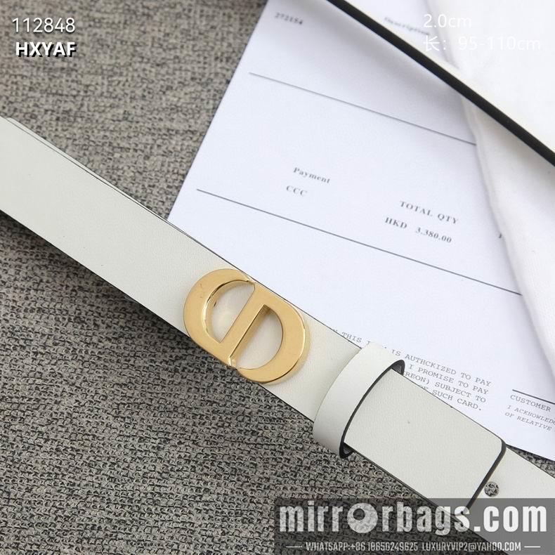 Replica Dior Belt 20mmX95-110cm 8L07