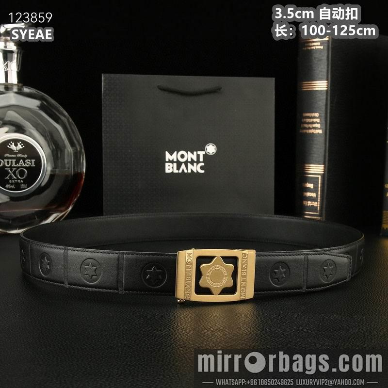 Replica Montlanc belt 35mmX100-125cm 8L51