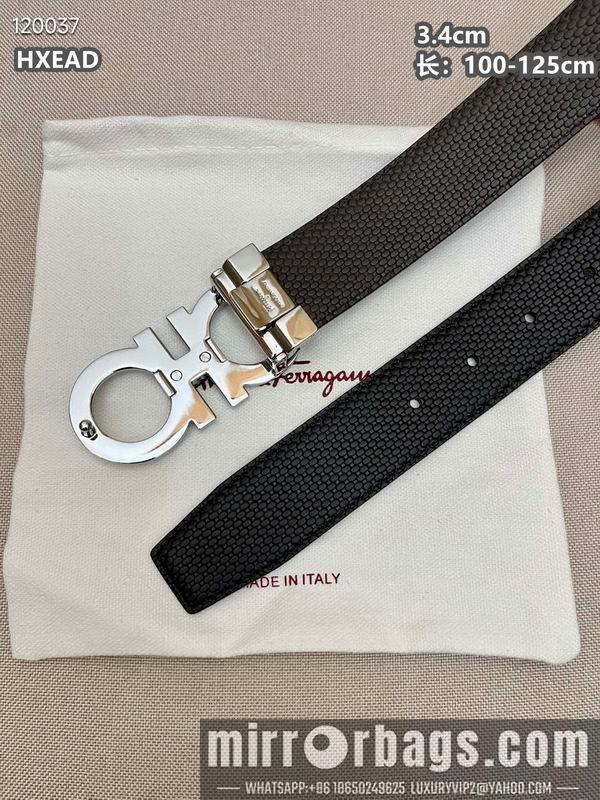 Replica Ferragamo belt 34mmX100-125cm 8L04