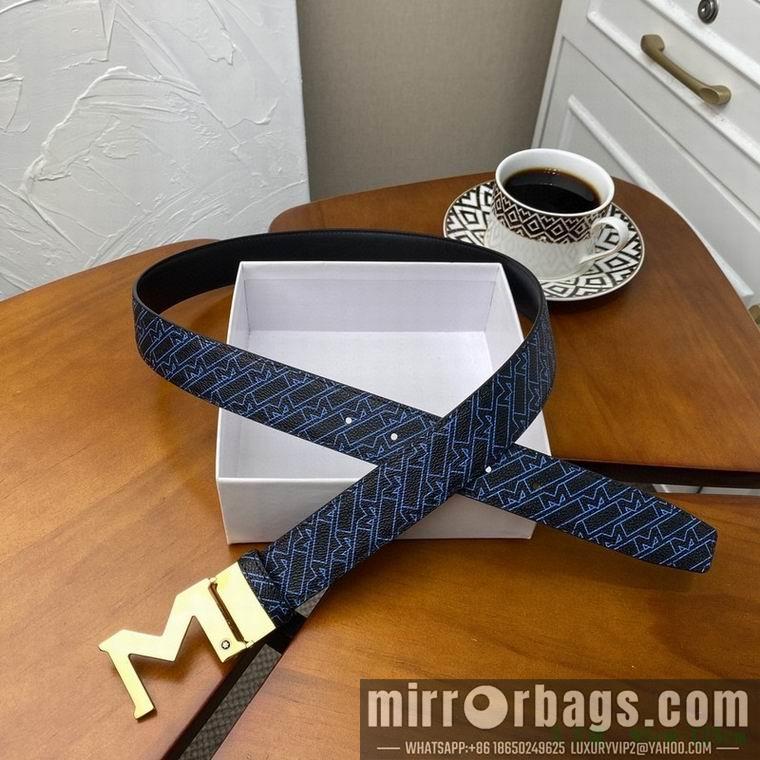 Replica Montblanc Belt 35mmX95-125cm 7D04