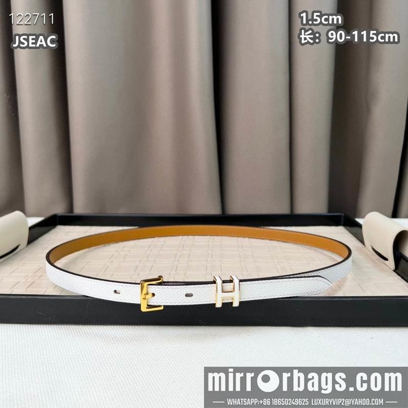 Replica Hermes belt 15mmX90-115cm 8L04