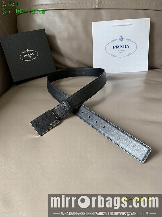 Replica prada Belt 34mmX100-125cm 8L01