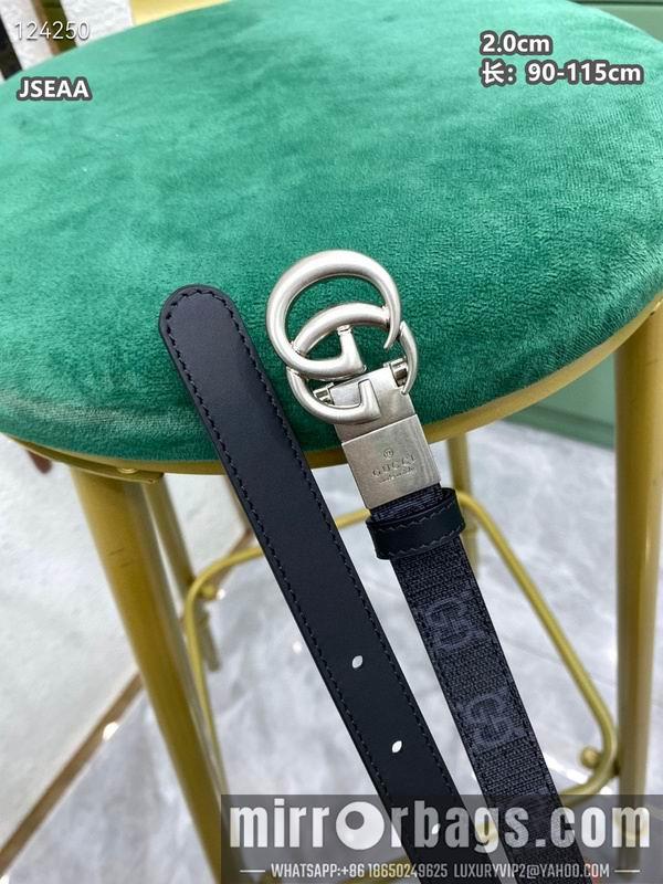 Replica Gucci belt 20mmX90-115cm 8L22