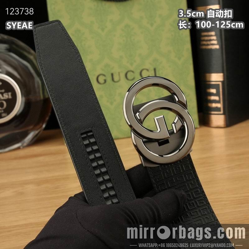 Replica Gucci belt 35mmX100-125cm 8L60