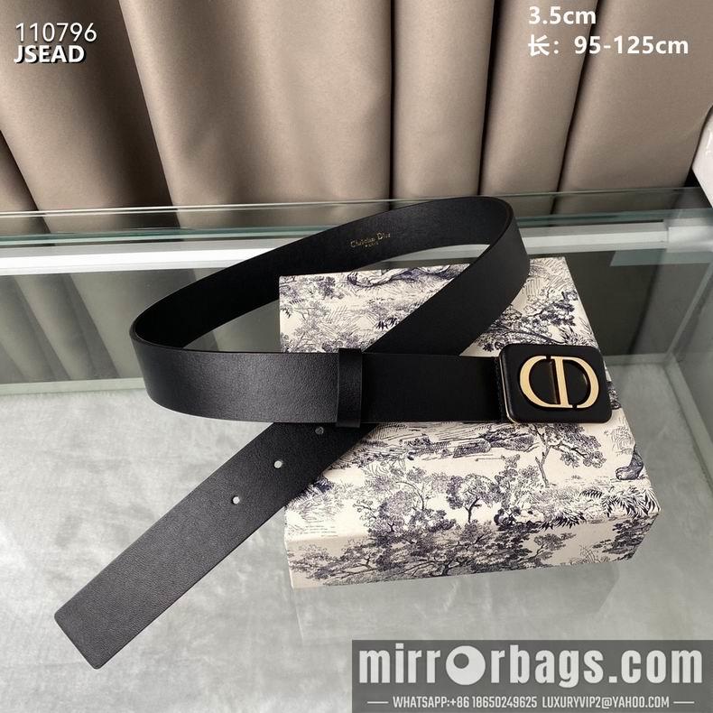 Replica Dior Belt 35mm 95-125cm 8L07
