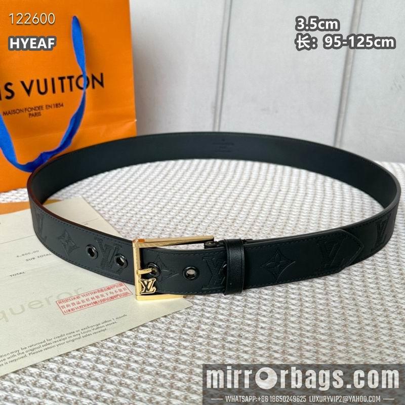 Replica LV belt 35mmX95-125cm 8L34