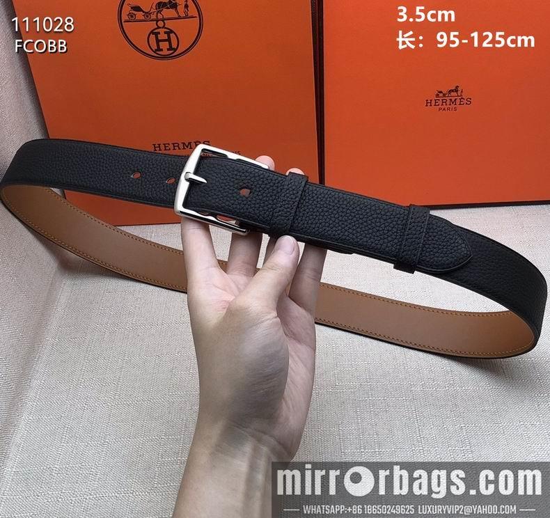 Replica Hermes Belt 35mm 95-125cm 8L07