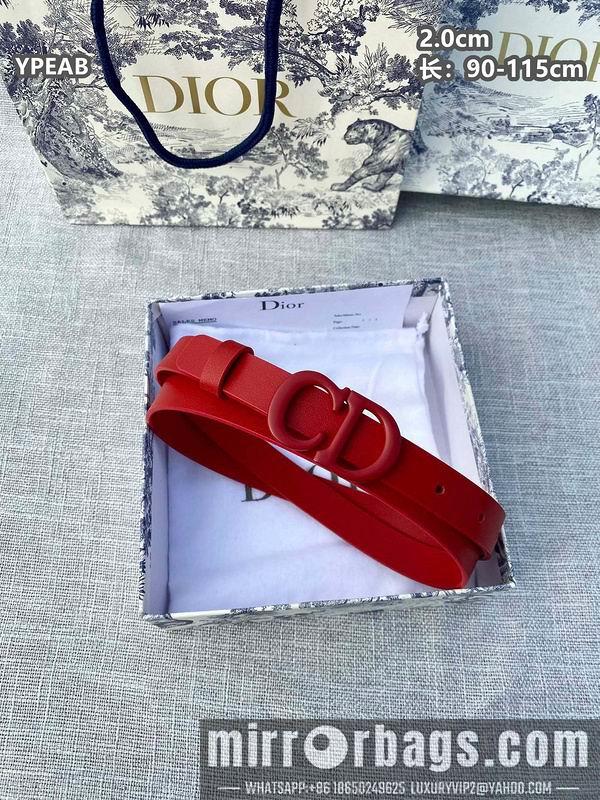 Replica Dior belt 20mmX90-115cm 8L23