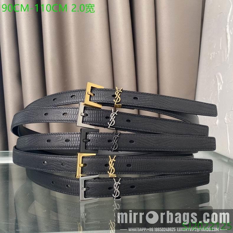 Replica YSL Belt 20mmX90-110cm 7D01