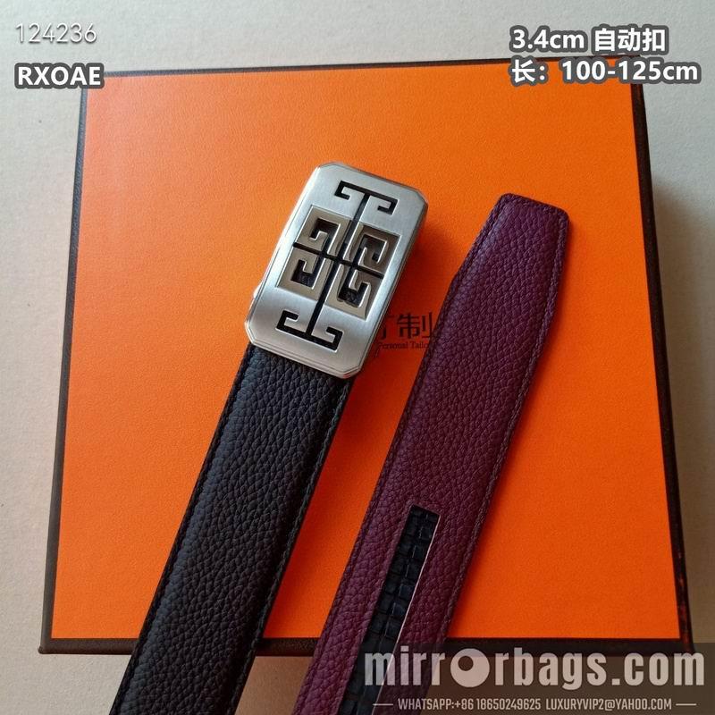 Replica Givenchy belt 34mmX100-125cm 8L02